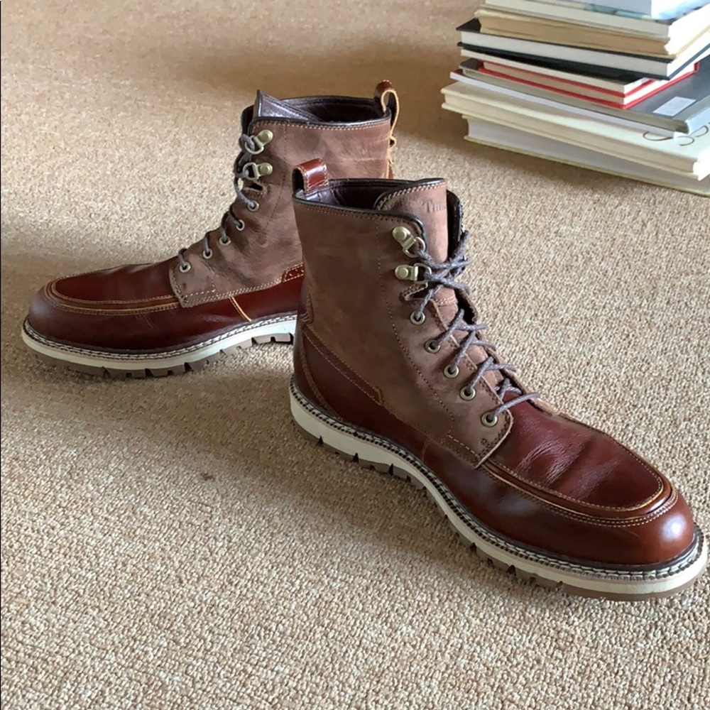 Timberland Britton Hill Moc Toe Boots - Picture 3 of 5